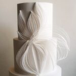 کیک عروسی ویفری w6 - تصویر 2